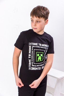 Футболка для хлопчика принт гра Minecraft 6021G_ТК-1-128 фото