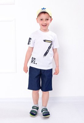 Комплект для мальчика Футболка и шорты 6105-075-33_ТК-1-92 фото