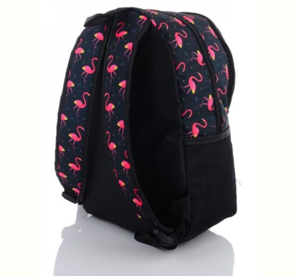 Рюкзак для дівчинки принт фламінго Panda-TB001-10-18/07-N фламинго фото
