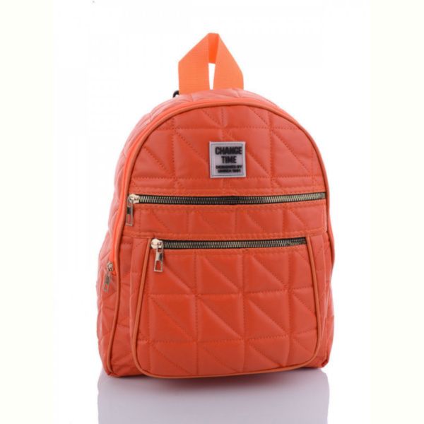 Рюкзак жіночий стьобаний колір помаранчевий Dpolo-1211-01/02-N-помаранчевий фото