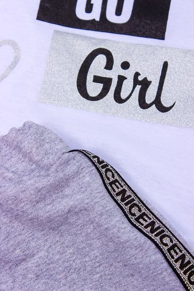 Комплект для дівчинки спідниця та футболка  6193-057-33_ТК-5 фото