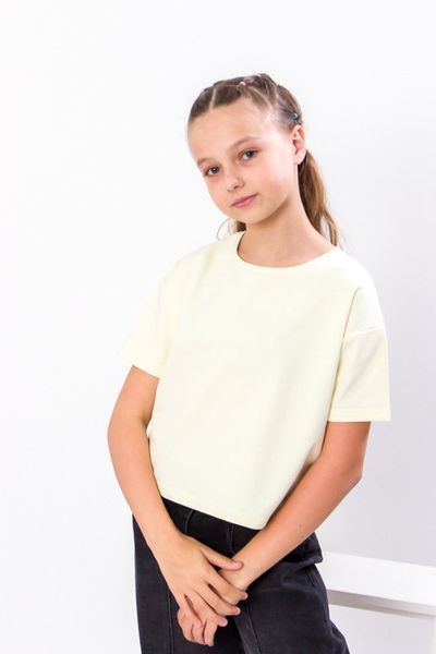 copy_Футболка для дівчинки укорочена 158 copy_6249-057_ТК-5 фото