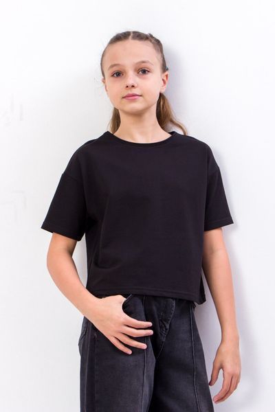 copy_Футболка для дівчинки укорочена 158 copy_6249-057_ТК-5 фото