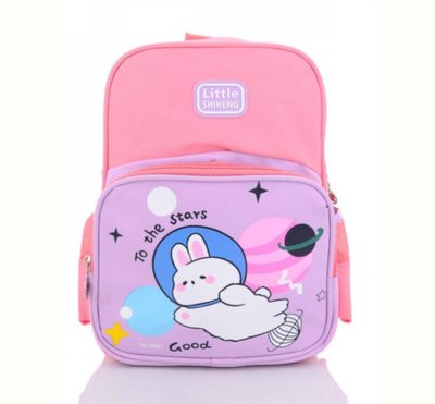 Рюкзак для дівчинки принт космос, рожевий Panda-831-12/08-N-рожевий-рожевий фото