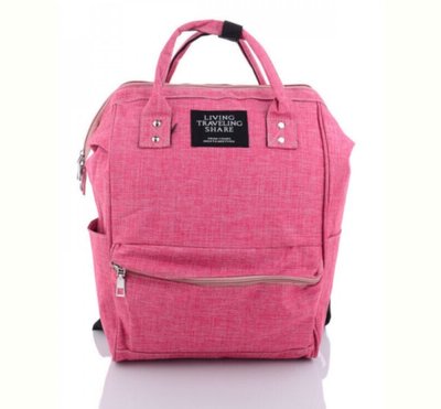 Рюкзак рожевий жіночий Panda-13/08-6-N- рожевий фото
