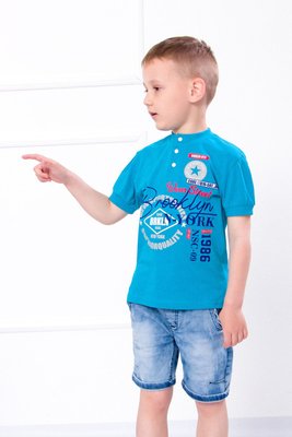 Поло-футболка для хлопчика  6201-001-33_ТК-7-104 фото