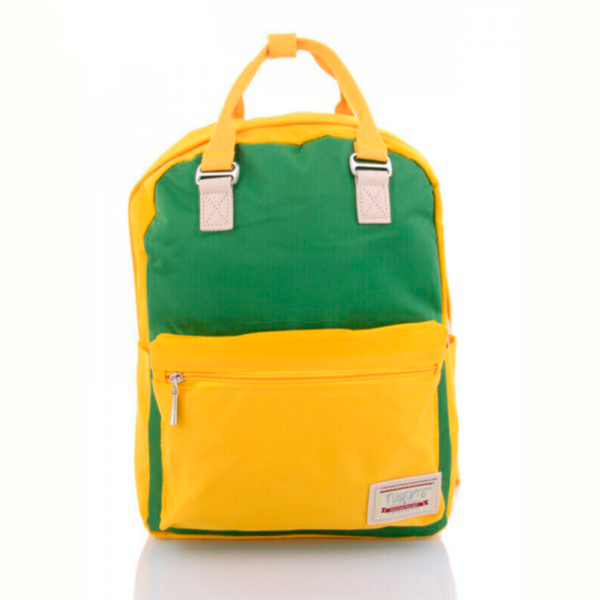 Рюкзак жіночий спортивний колір зелений-жовтий Panda-27/07-9-N фото