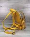 Рюкзак жіночий силіконовий з екошкірою жовтого кольору N44415-28/06-N фото 2