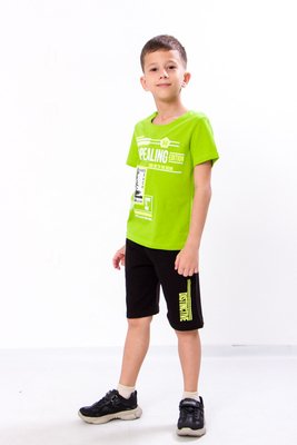 Комплект для мальчика бриджи и футболка 116 6187-057-33-1_ТК-2 фото