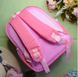 Рюкзак для дівчинки принт єдиноріг рожевий Luna-23-37-20/12-1-N фото 3